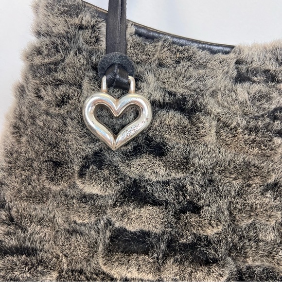 Vintage Brighton Millennium 2000 faux fur shearling bag 116 of 500 - Picture 3 of 14
